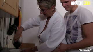 REIFE مقلاع - #إرنا - قرنية كبيرة الحمار كوغار يقفز على الديك وضربات رجلها