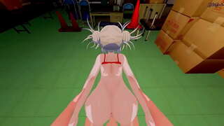 Kļūst POV blowjob no Himiko Toga pirms jāšanās viņas doggystyle. Kļūst POV blowjob no Himiko Toga pirms jāšanās viņas doggystyle.
