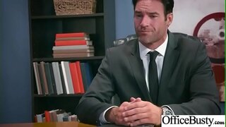 (Valentīna Nappi) Nerātns Slampa Big Tits Meitene Saņemt Pavirši Office vid-30